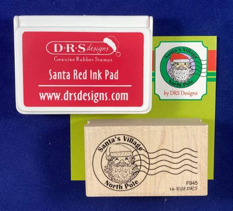 North Pole Postmark Rubber Stamp Set By Drs Designs Bigamart