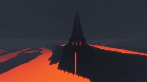 Made Darth Vaders Castle In Minecraft Complete With A Custom Mustafar
