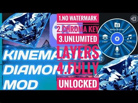 Finding a free screen recorder with no watermark isn't a difficult task. Kinemaster diamond mod app +No watermark or premium - YouTube