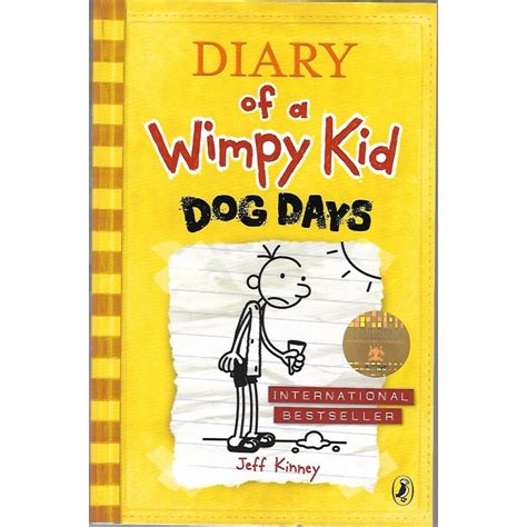 Diary of a wimpy kid: DIARY OF A WIMPY KID- DOG DAYS - Uganda Bookshop
