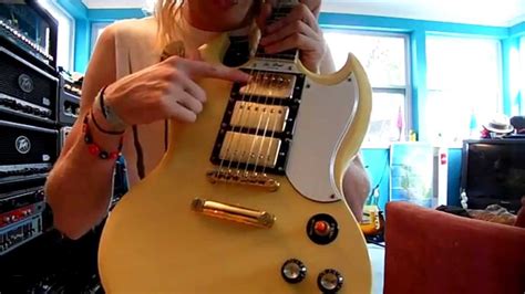 *Epiphone G400 Custom (3 Pickup SG) Review-Demo~ - YouTube