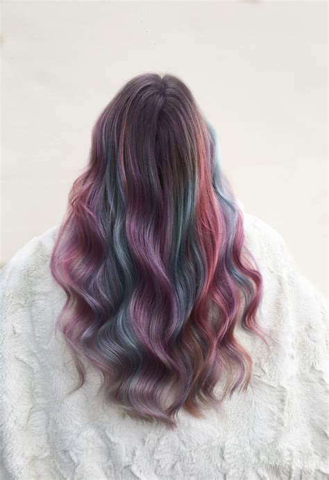 Just Some Pretty Mermaid Pastels Over Some Grown Out Highlights 😍 I