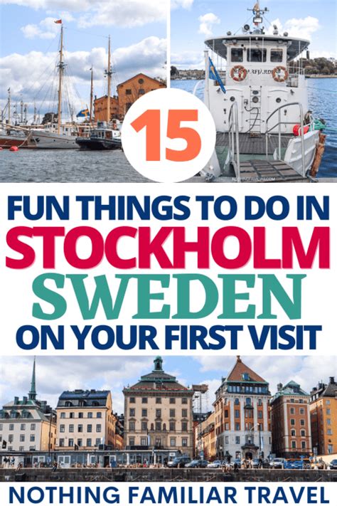 Stockholm Sweden Stockholm To Do Stockholm Travel Europe Destinations