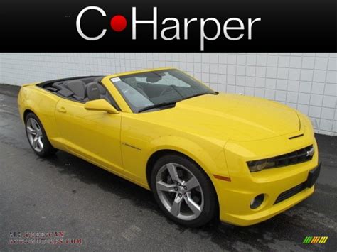 2011 Chevrolet Camaro Ssrs Convertible In Rally Yellow 177325 All