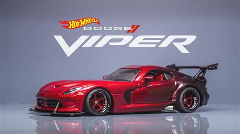 Dodge Viper Srt Hot Wheels Custom By Tolle Garage Youtube
