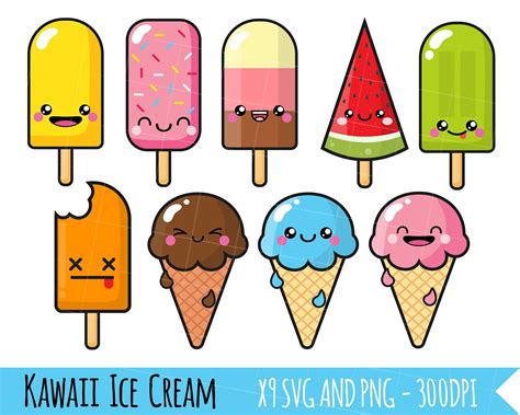 Kawaii Doodles Kawaii Art Food Doodles Cute Ice Cream Drawing Ice