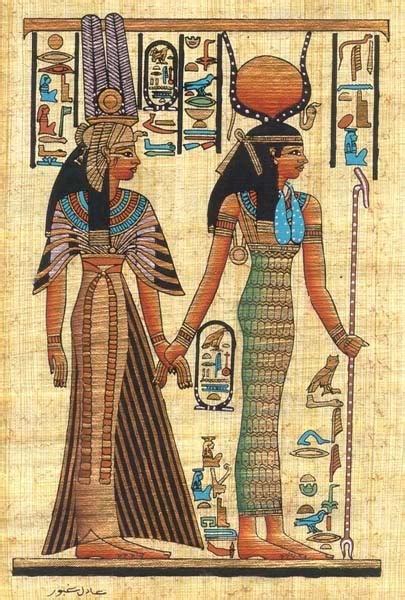 Isis Leading Queen Nefertari Black Is Beautiful Egyptian Women