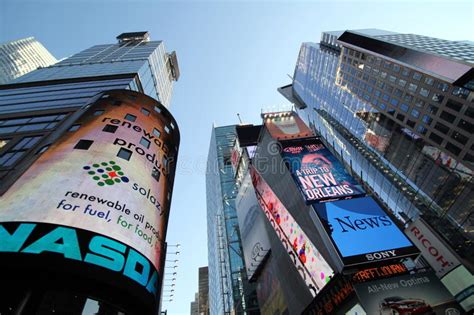 The nasdaq stock market, /ˈnæzˌdæk/ (listen) also known as nasdaq or nasdaq, is an american stock exchange at one liberty plaza in new york city. NASDAQ Building In Times Square, NYC Editorial Stock Photo ...