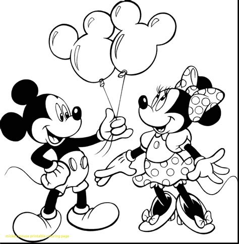 Minnie Mouse Clubhouse Coloring Pages At Getcolorings Free