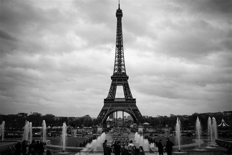 Free Images Cloud Black And White Sky Skyline City Paris