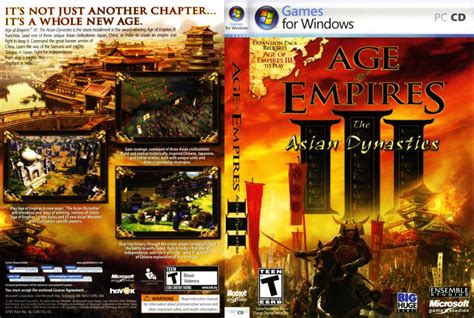 Age Of Empires Iii The Asian Dynasties Pc Game Covers Age Of