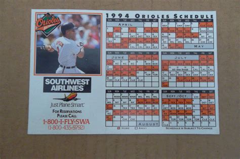 Major League Baseball Magnet Schedules Adanac Antiques And Collectibles
