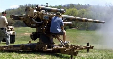 Shooting The 88mm Flak Gun Watch War History Online