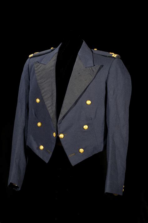 Original Ww2 British Royal Navy Officers Mess Dress Jacket Waistcoat