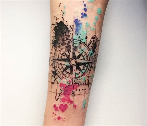 Compass Tattoo By Kowolik Grzegorz Photo 25389