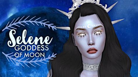 The Sims 4 Goddess Of Moon 🌙 Cas Cc List Youtube