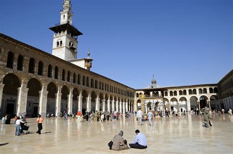 Masjid Al Umawi Syria File Damascus Syria The Umayyad Mosque The
