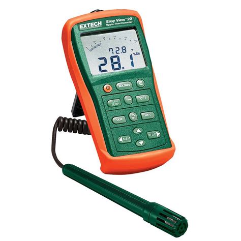 Extech Instruments Hygro Thermometer Ea20 The Home Depot
