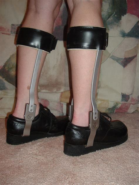 Womens Afo Leg Braces Showing Double Action Ankle Joints Flickr