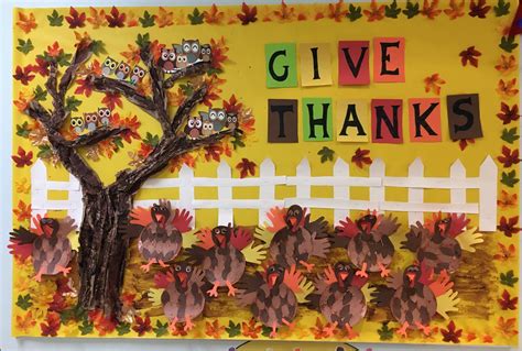 thanksgiving bulletin board for preschool classroom decorations … thanksgiving bulletin