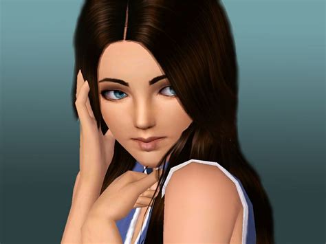 Sims 3 Katara Avatar Hair Ts3 Pinterest Change 3 Sims 3 And