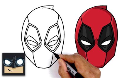 How To Draw Deadpool Step By Step Tutorial