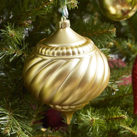 The Holiday Aisle 3 Piece Shatterproof Onion And Ball Christmas