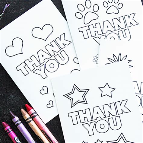 I find it easiest to drag and drop the image find more fun and beautiful thank you cards to print for free in both floral and more basic styles. Free Printable Thank You Cards for Kids to Color & Send | Sunny Day Family