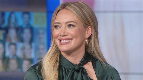 Sit tight, we're working on something new. Hilary Duff Tears Up Watching Her First ET Interview: Her ...