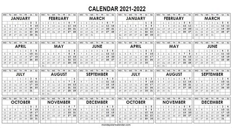 2021 To 2022 Calendar Amazon Pinterest Reddit Tumblr