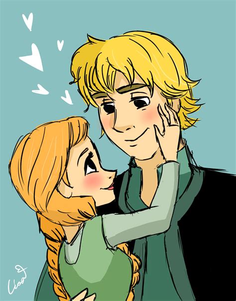 Anna And Kristoff Frozen Fan Art 38610625 Fanpop