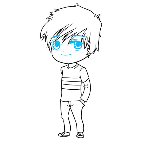 Chibi Cute Anime Boy Drawing Easy All About Cwe3