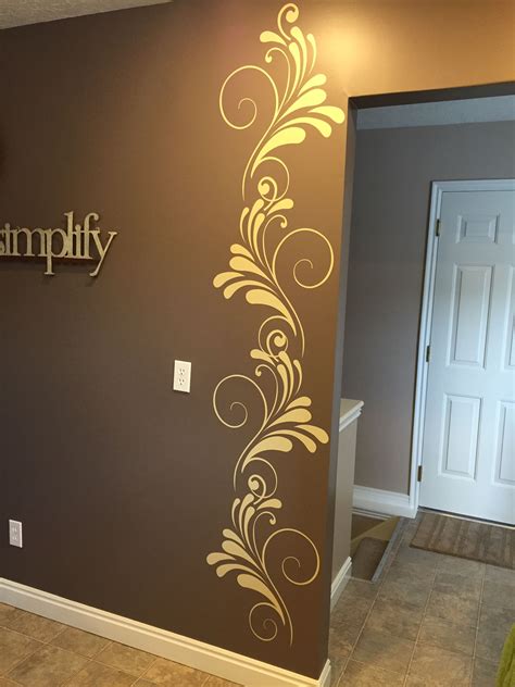 Simple Wall Paint Patterns Of Course The Color Combination Black White And Gray Looks