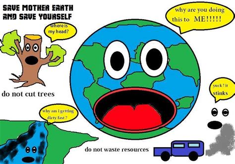 Save Earth From Pollution Poster