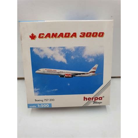 Herpa 1500 Boeing 757 200 Canada 3000