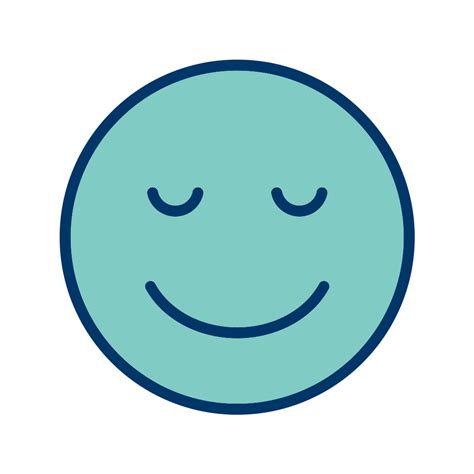 Calm Emoticon Smiley Icon Free Download On Iconfinder