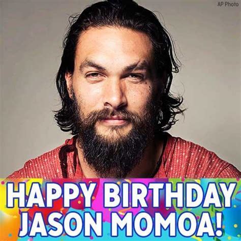 Awesome 55 Jason Momoa Happy Birthday Card
