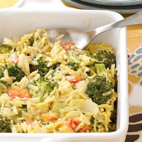 The detailed instructions are listed in healthy recipes blog was founded in 2011 by vered deleeuw. Broccoli Orzo Bake Recipe | Taste of Home