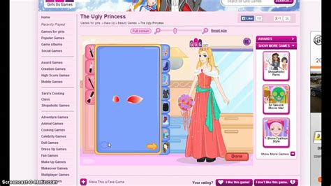 The Ugly Princess Girlsgogames Youtube