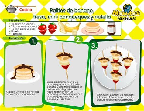 Recetas muy fáciles para disfrutar en la cocina. Pinchitos dulces - La Filipina Azucarada