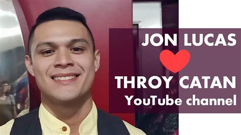 Former Hashtag Member Jon Lucas Supports Throy Catan Youtube Channel