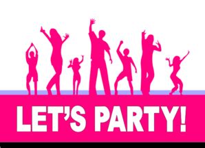 Lets party dance red svg vector, lets party dance red clip art. Pink Lets Party Dance Clip Art at Clker.com - vector clip ...