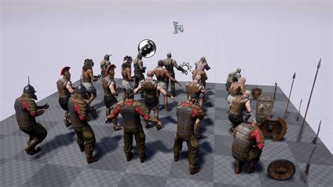 Historical Pack In Characters Ue Marketplace