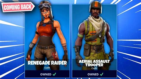 Will Renegade Raider Return Fortnite Youtube