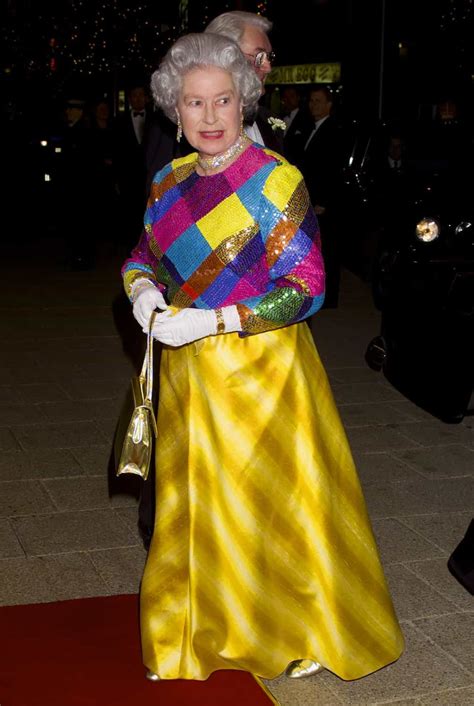 The Late Queen Elizabeths Most Colorful Outfits Through The Decades