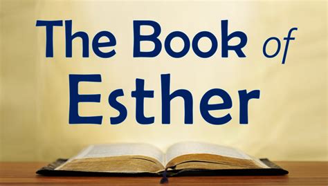 All About The Book Of Esther Pt 2 The Eccentric Fundamentalist