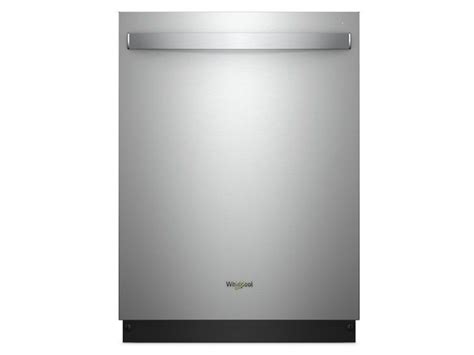 Find room for your dishes with this stainless steel dishwasher. Whirlpool WDT975SAHV Smart Dishwasher with Stainless Steel ...