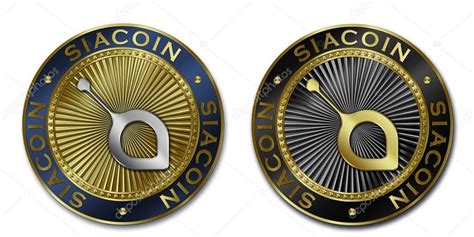 Cryptocurrency SIACOIN coin — Stock Photo © maloha13 ...
