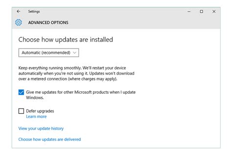 How To Change Windows Update Settings Windows 10 8 7