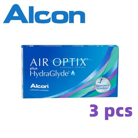 Alcon Air Optix Plus Hydraglyde Silicone Hydrogel Monthly Disposable